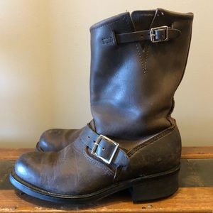 Frye Engineer Boots Brown 7.5